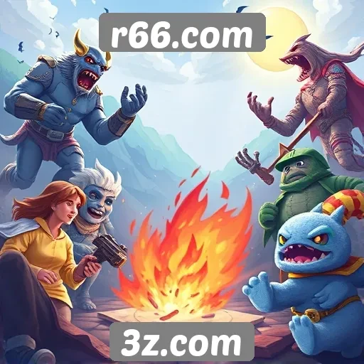 explorando a biblioteca de jogos no r66.com