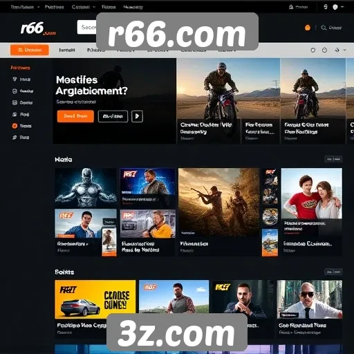 Interface atualizada melhora usabilidade em r66.com